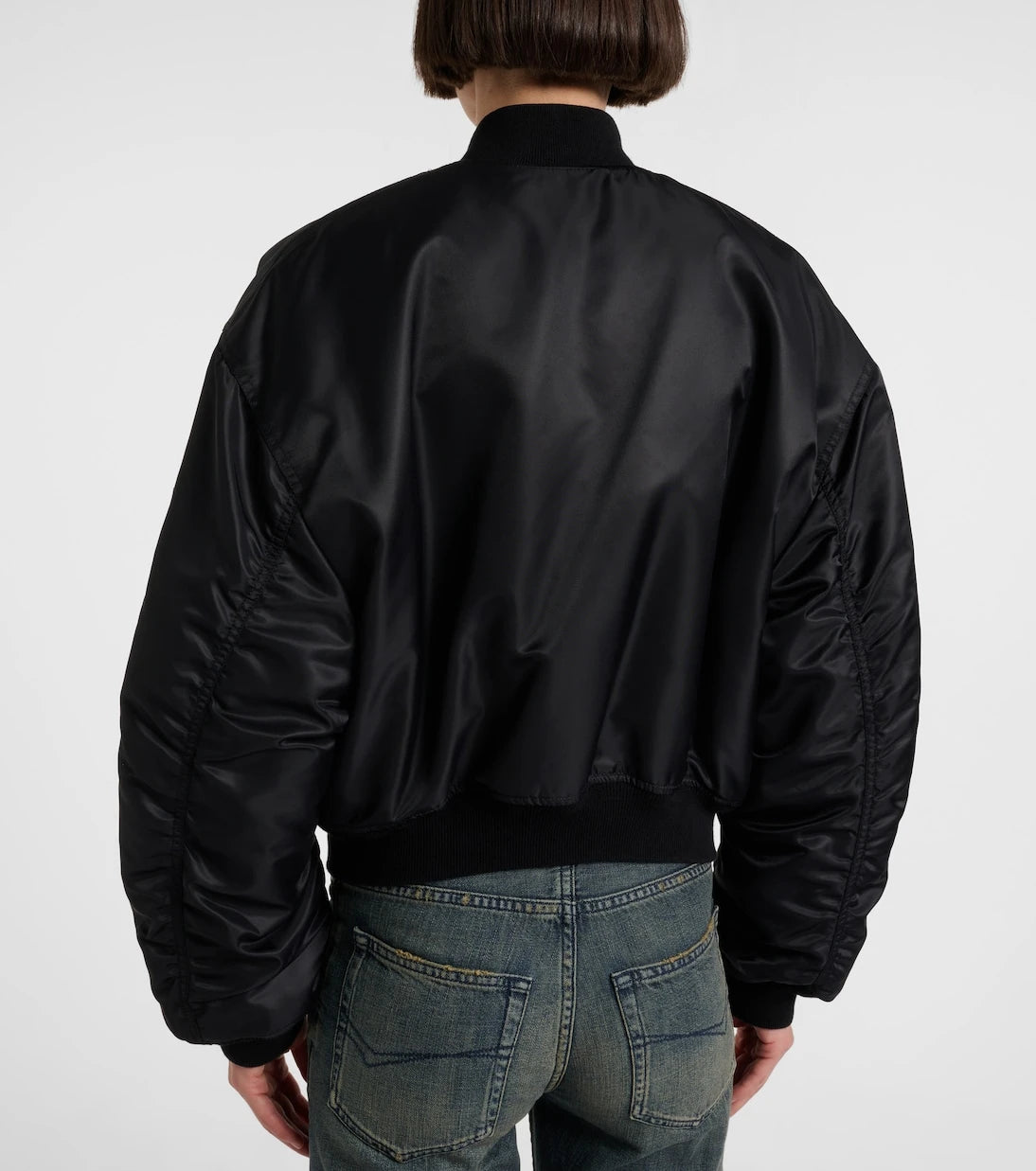 Balenciaga - Standard technical satin bomber jacket