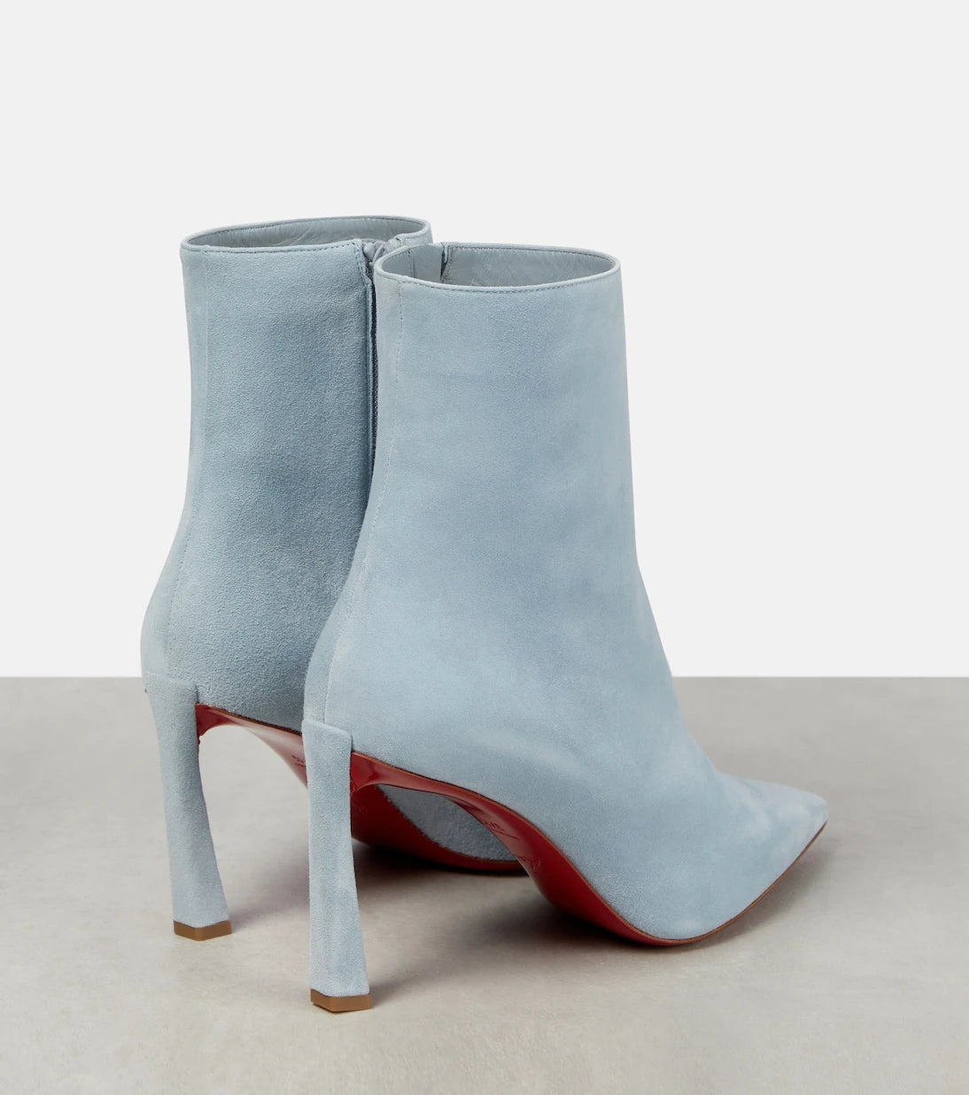 Christian Louboutin - حذاء كوندورا 100 الكاحل من الشمواه