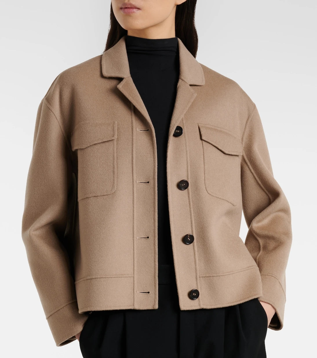 'S Max Mara - جاكيت سيمونا من صوف الفيرجن