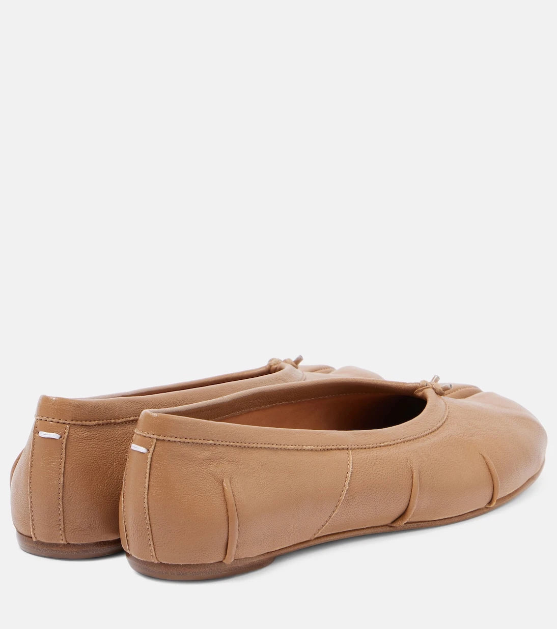 Maison Margiela - Tabi leather ballet flats