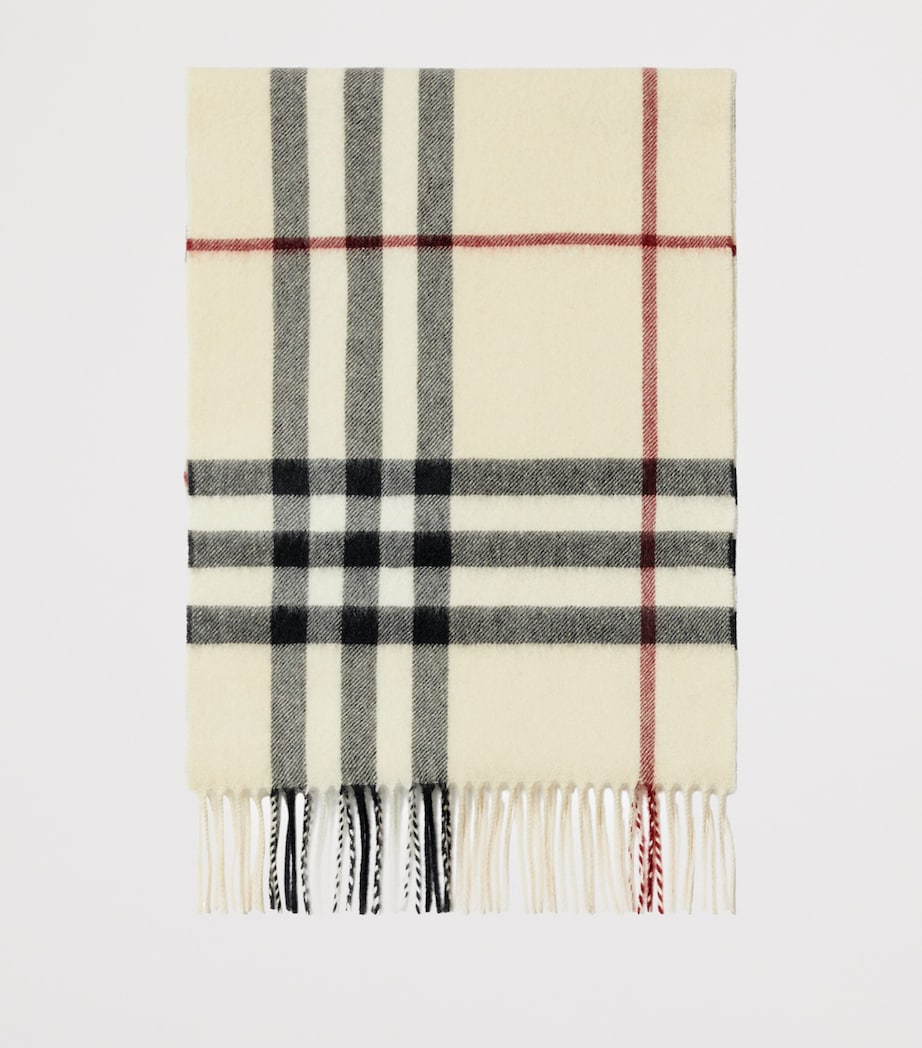 Burberry Cashmere Check Scarf