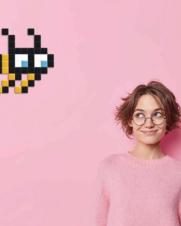 Комплект "направи си сам" пикселна мозайка Pixel Corner Space Bzzz