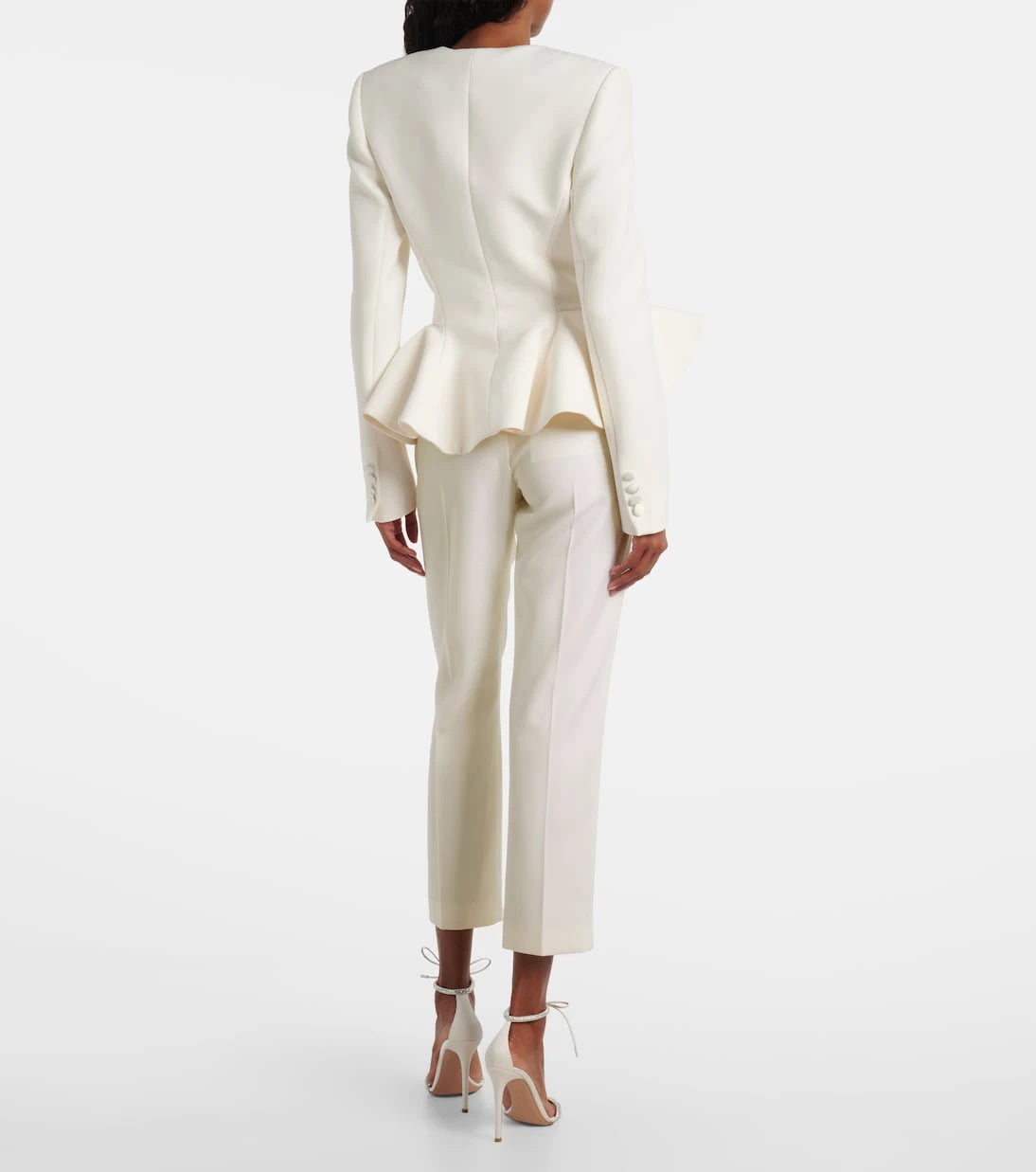 Safiyaa - Tomomi embellished peplum jacket