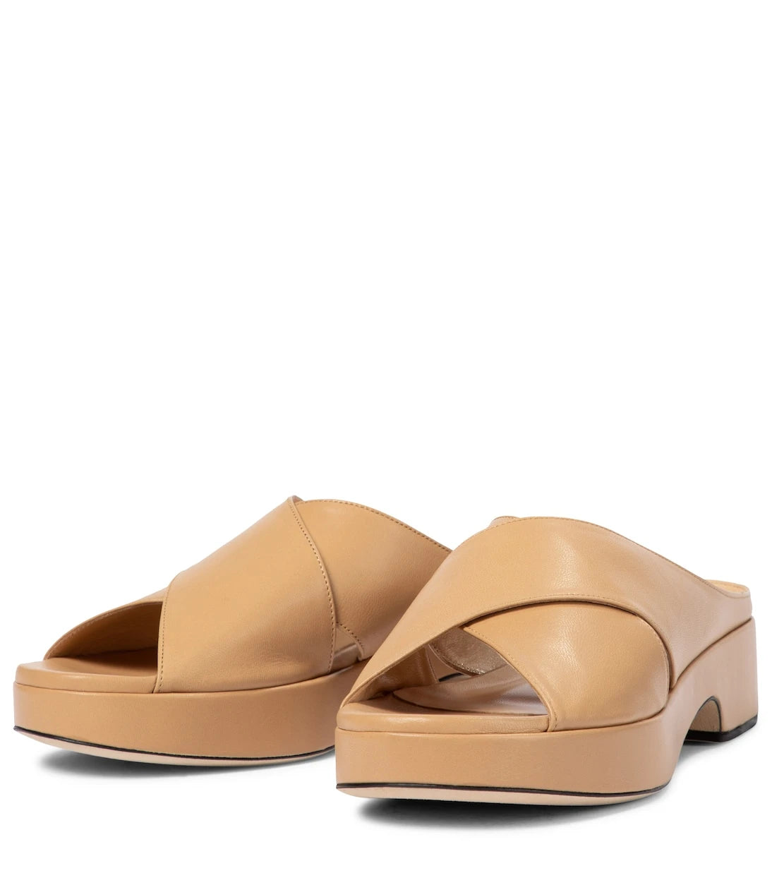 By Far - Iggy leather platform sandals
