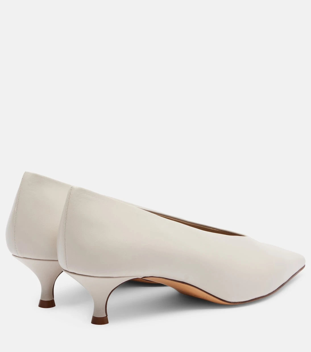 Le Monde Béryl - Babouche leather pumps