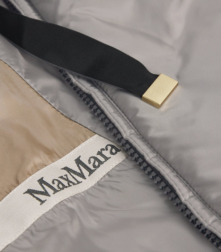 Max Mara Grey Water-Repellent Gilet