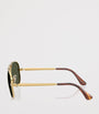 Ray-Ban Gold RB3925 Metal Aviator Max Sunglasses