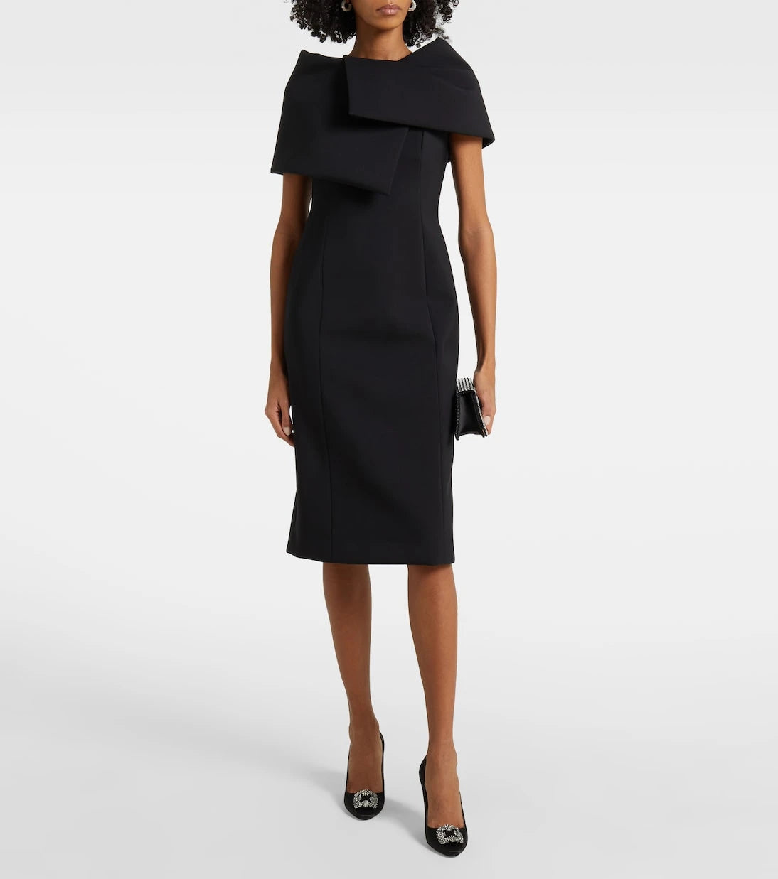 Oscar de la Renta - Draped cocktail dress