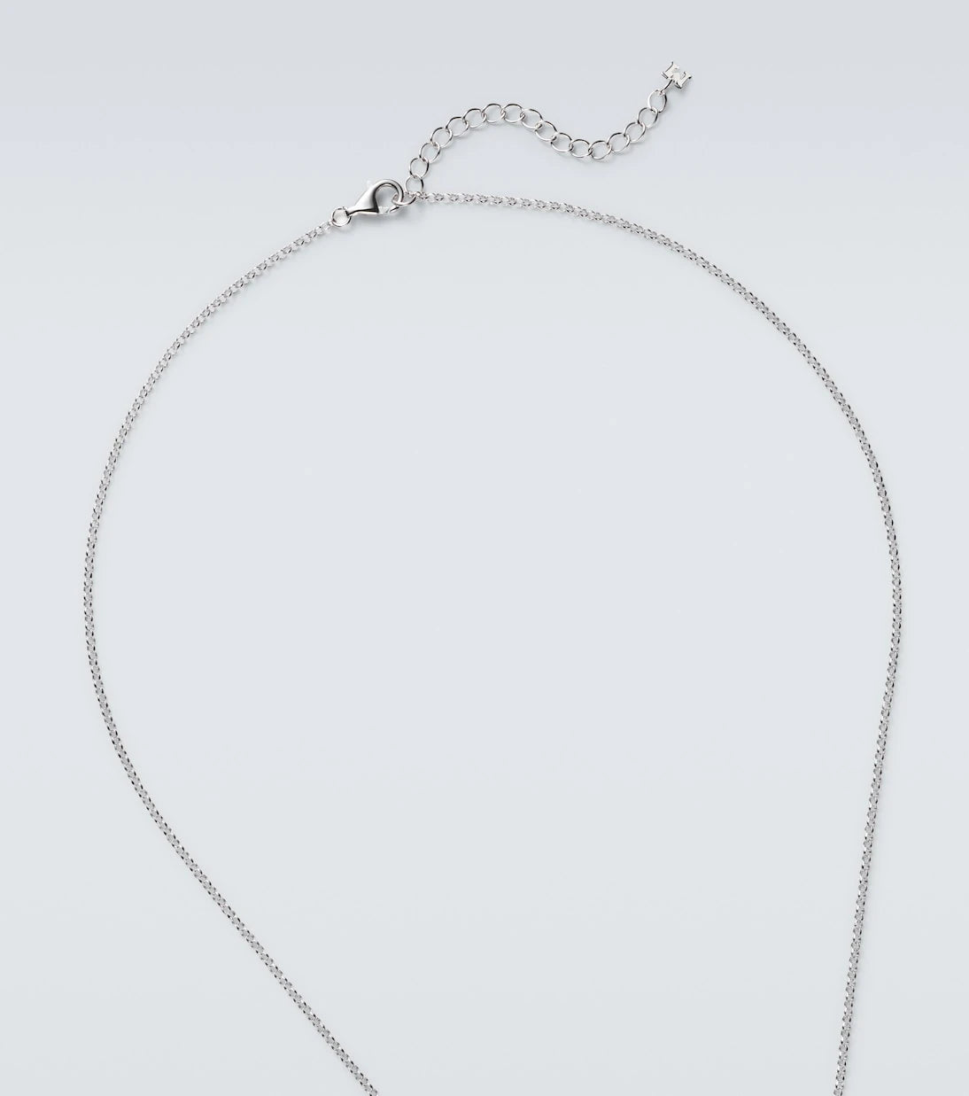 Mateo - Anchor Lock Small sterling silver chain necklace