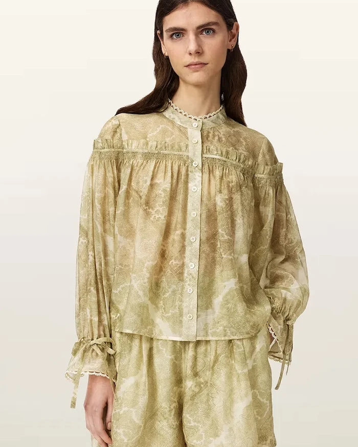 AllSaints Kadın Lyocell Gömlek DELPHINE