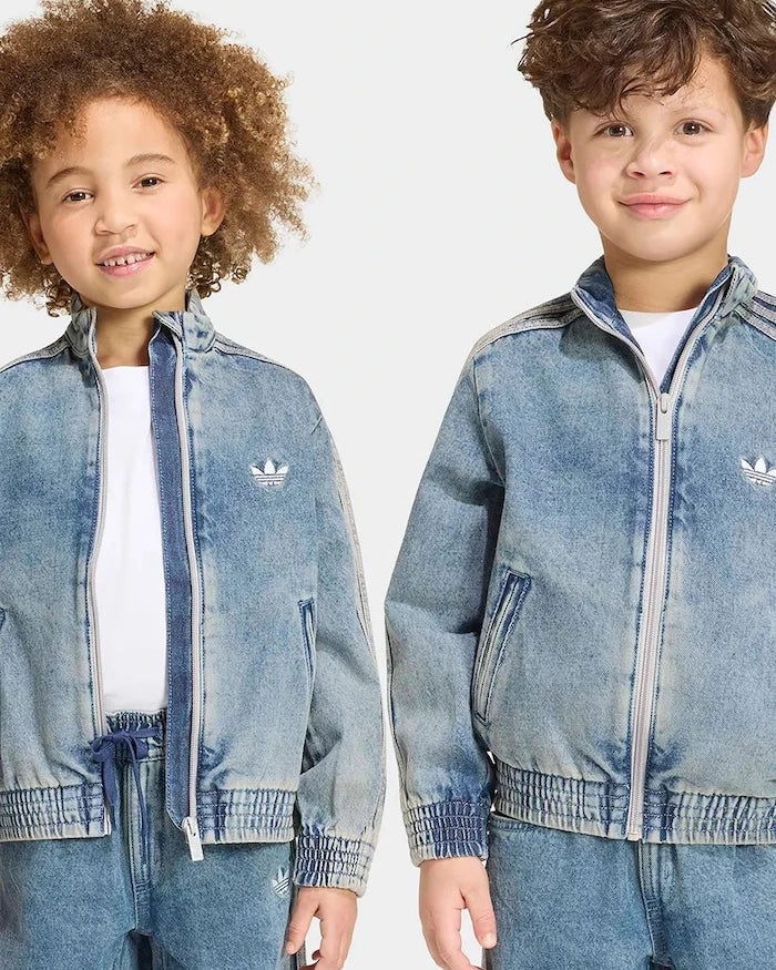 adidas Originals çocuk denim ceket