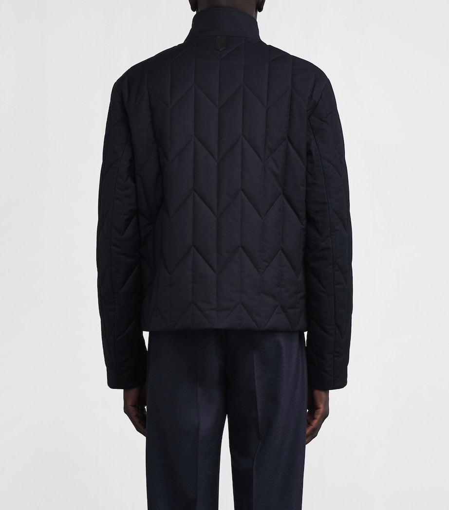 Canali Multi Quilted Hybrid Jacket