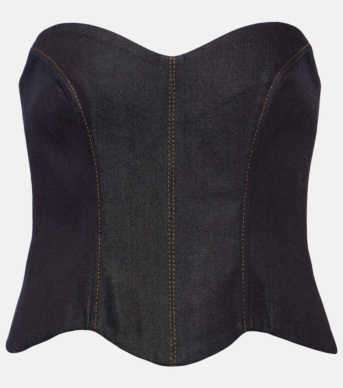 Aya Muse - Hyn denim bustier top