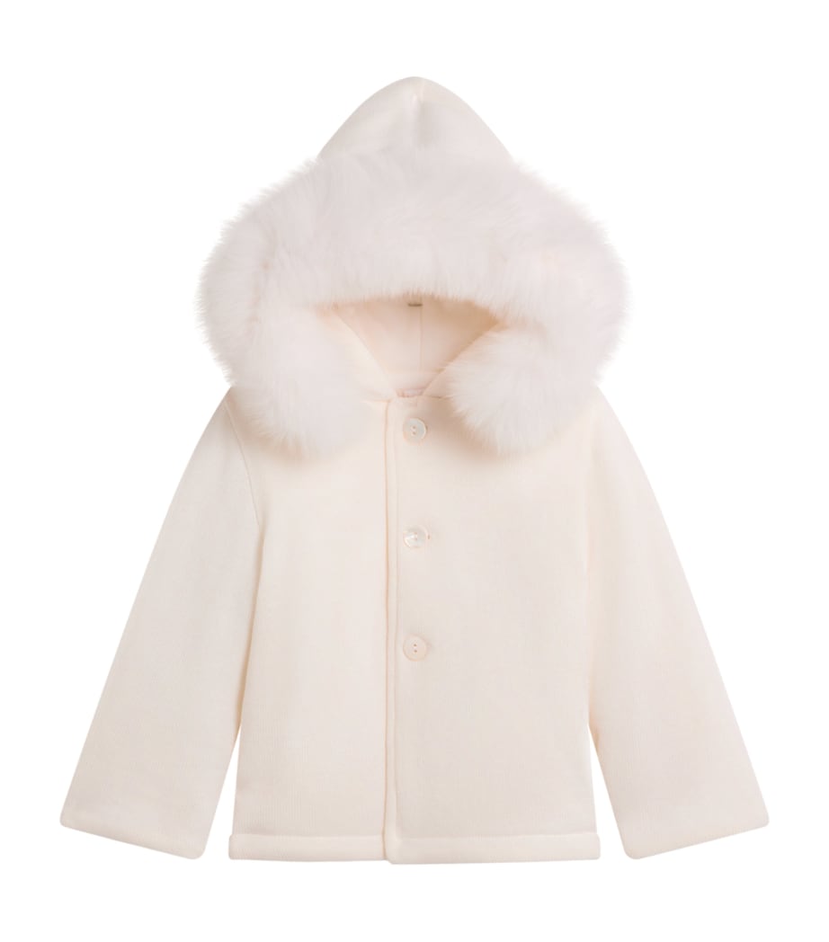 Fox Fur-Trim Snowsuit (1-18 Months)