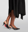 Christian Louboutin Sporty Kate Leather Slingback Pumps 55