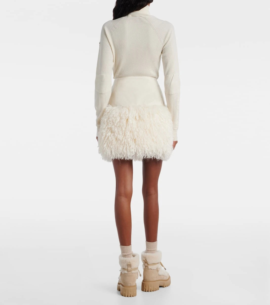 Moncler - Paneled miniskirt