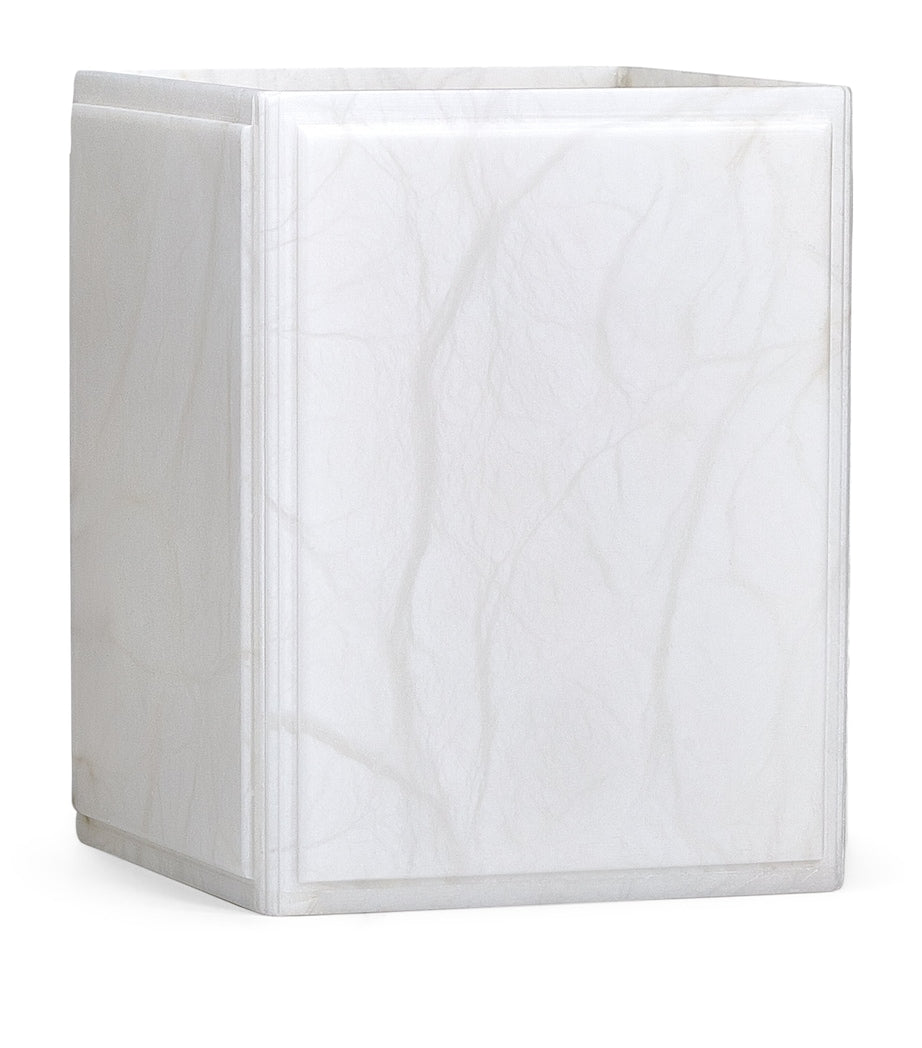 Alabaster Claudia Waste Bin