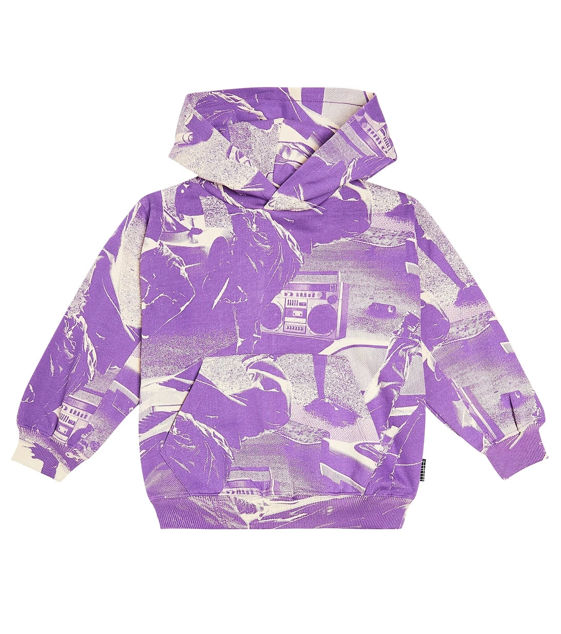 Molo - Maxx printed cotton hoodie