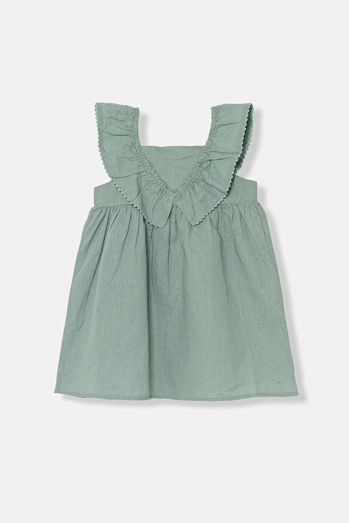United Colors of Benetton yazlık keten elbise