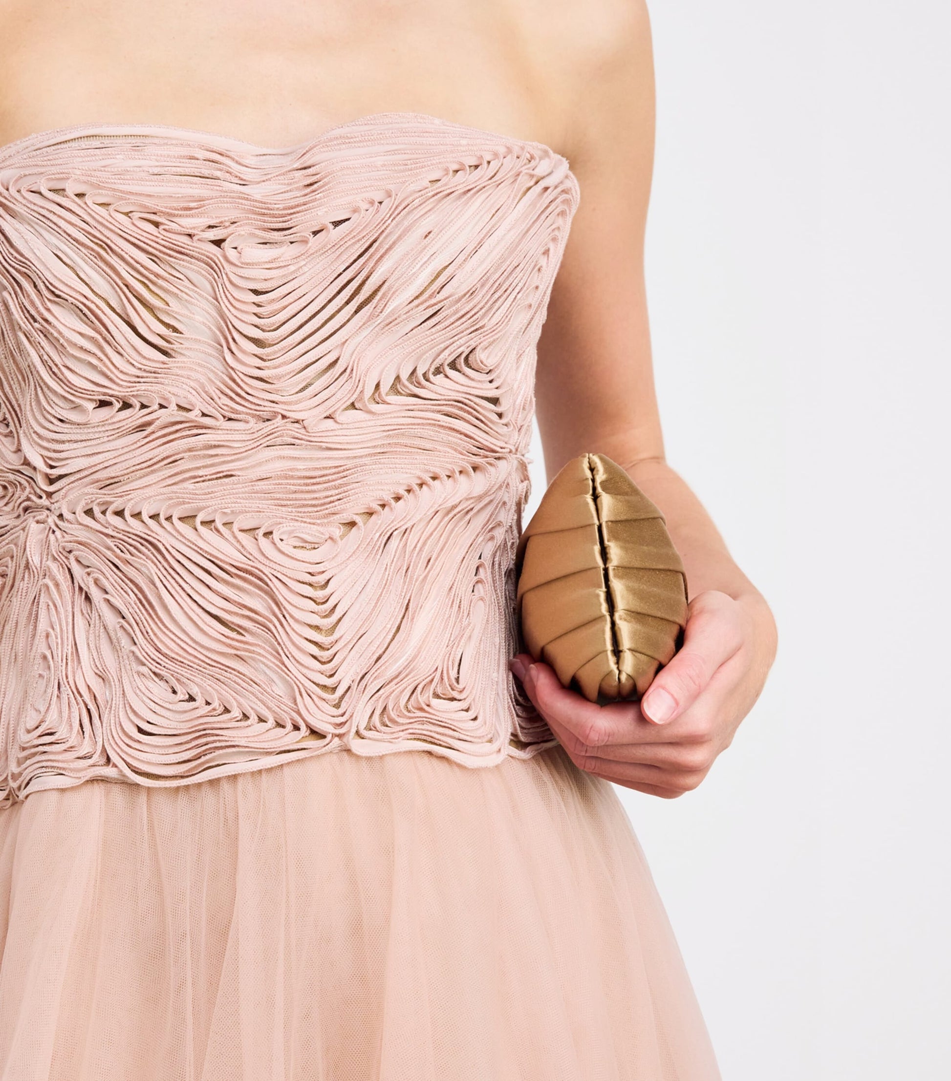 Georgette Vietta Gown 967 NUDE PINK