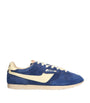 Autry Blue Leather Windspin Low-Top Sneakers
