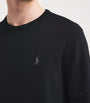 Polo Ralph Lauren Black Pima Cotton Sweater