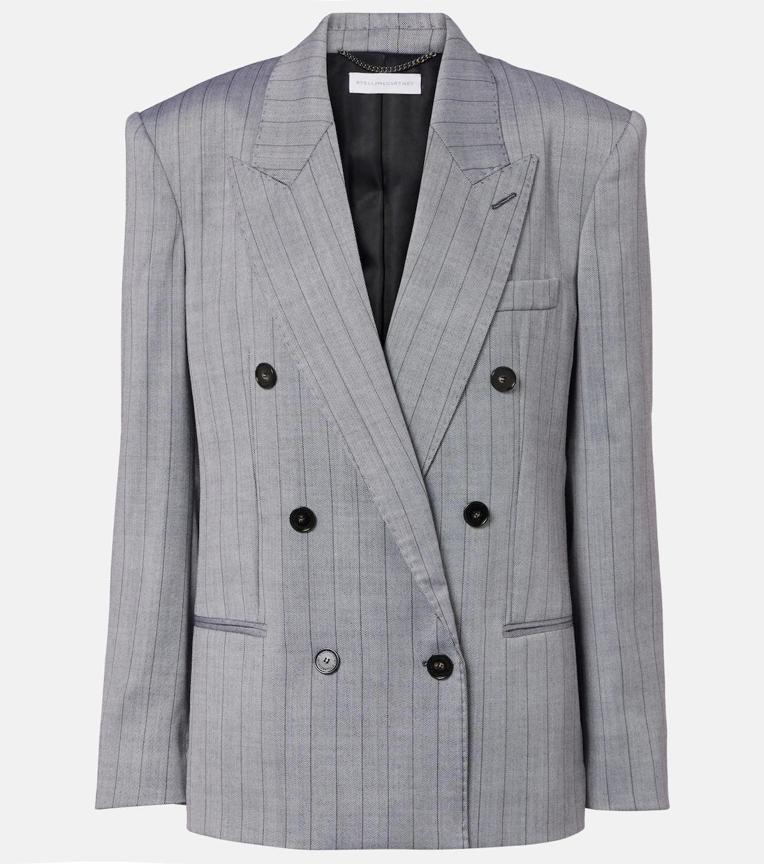 Stella McCartney - Kruvaze yün blazer
