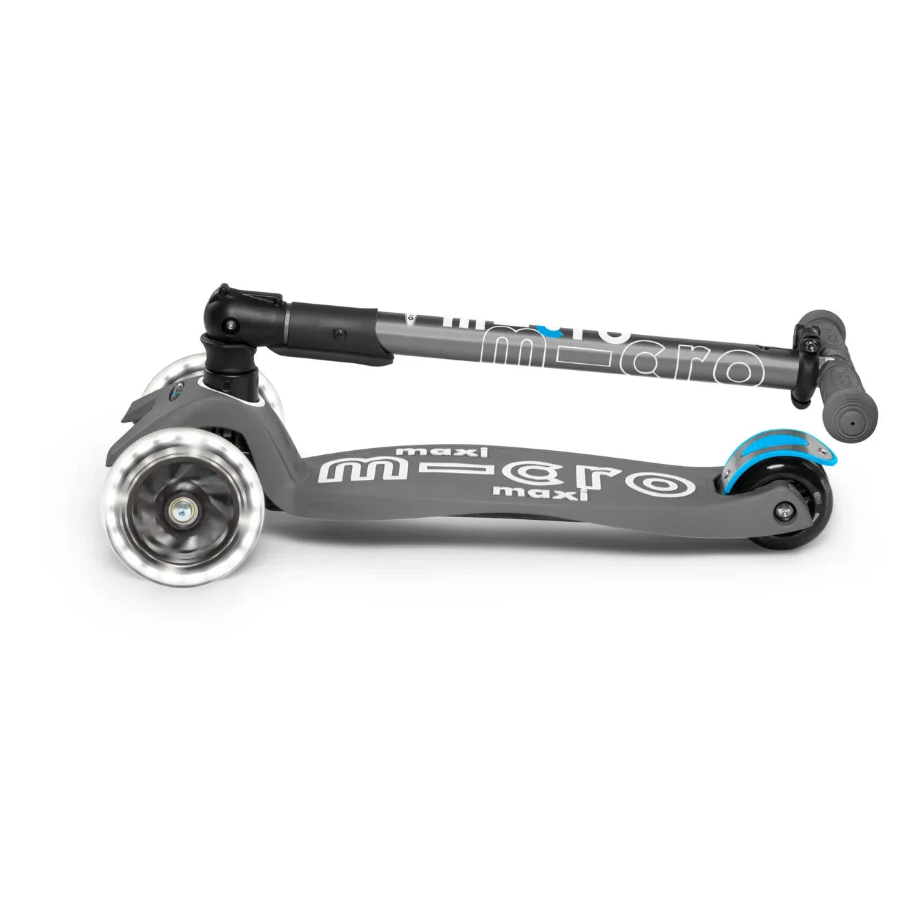 Micro - Maxi Foldable LED Scooter | Grey