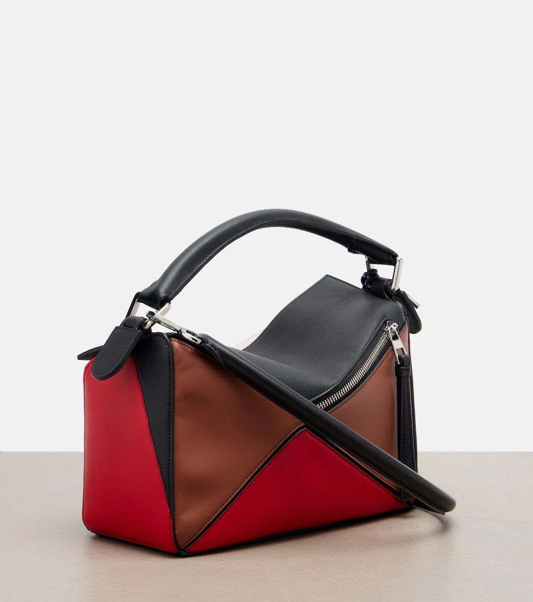Loewe - Puzzle Lion Intarsio Small shoulder bag