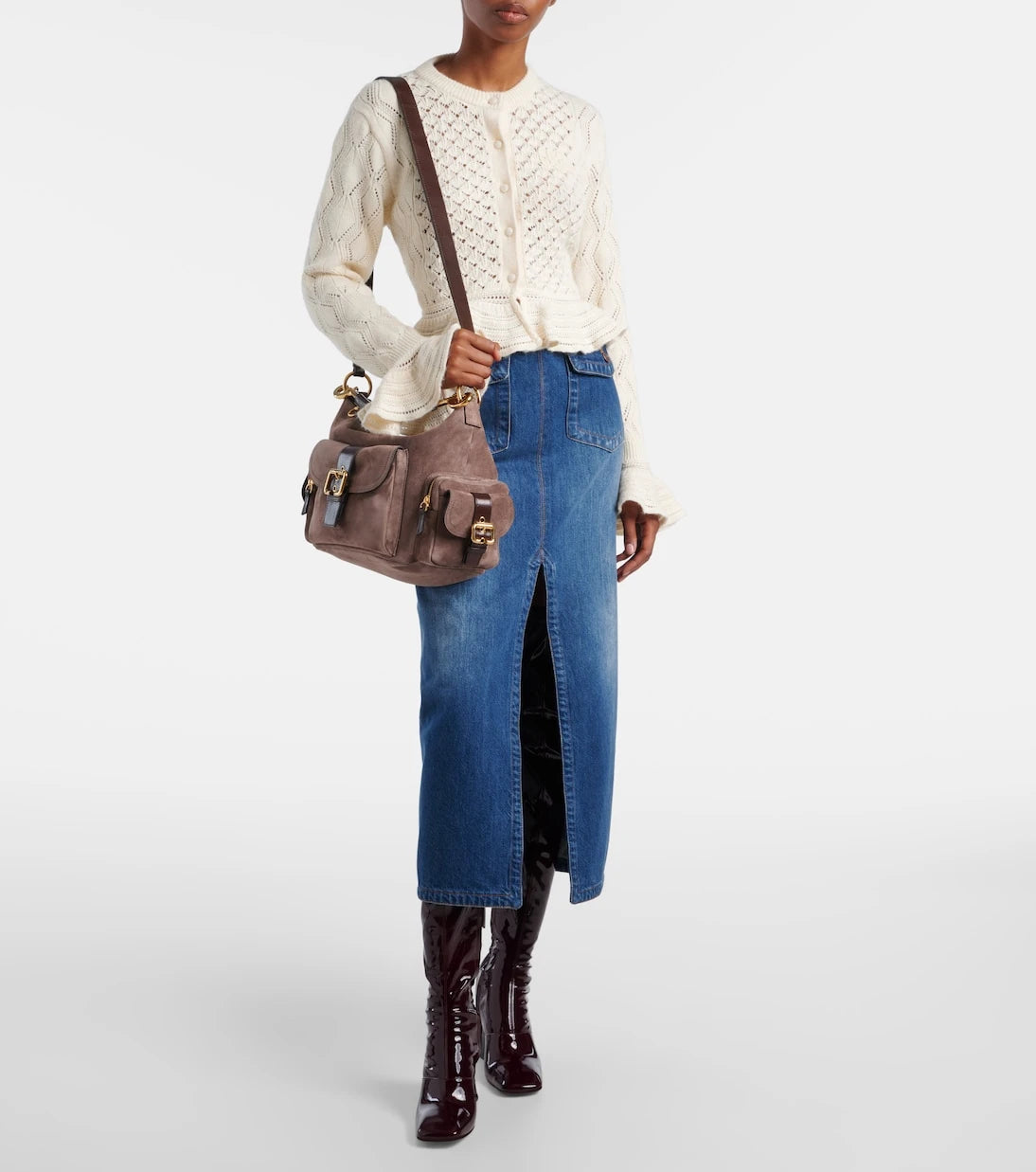 Chloé - Suede camera bag
