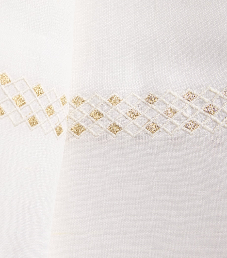 Linen Embroidered Liri Tablecloth (170cm x 270cm)