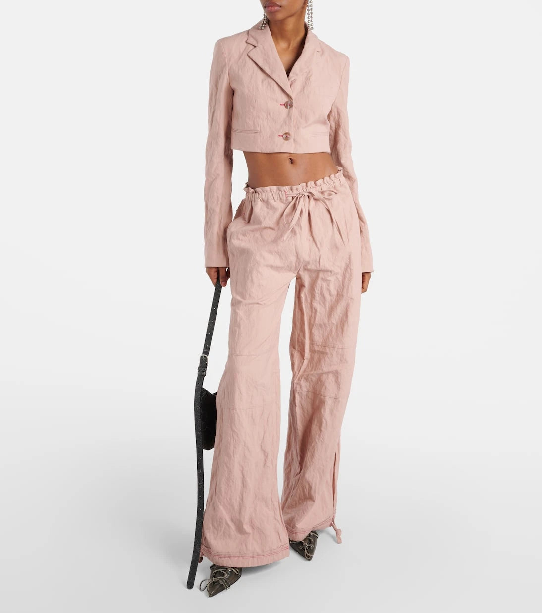 Acne Studios - Jaza crinkled cotton-blend jacket