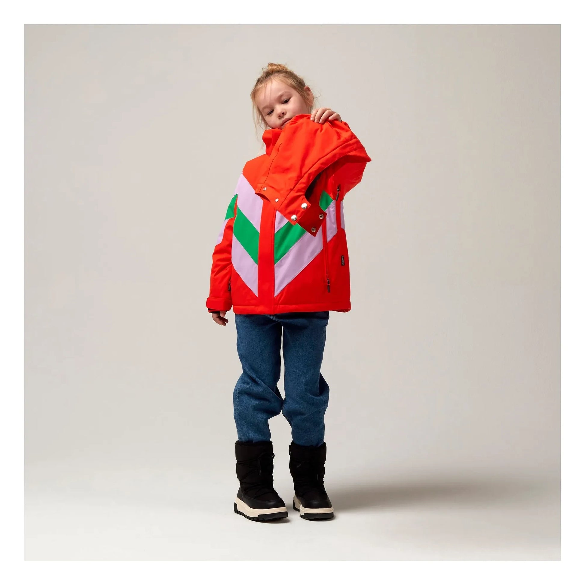 Gosoaky - Mountain Goat Waterproof Ski Jacket | Red