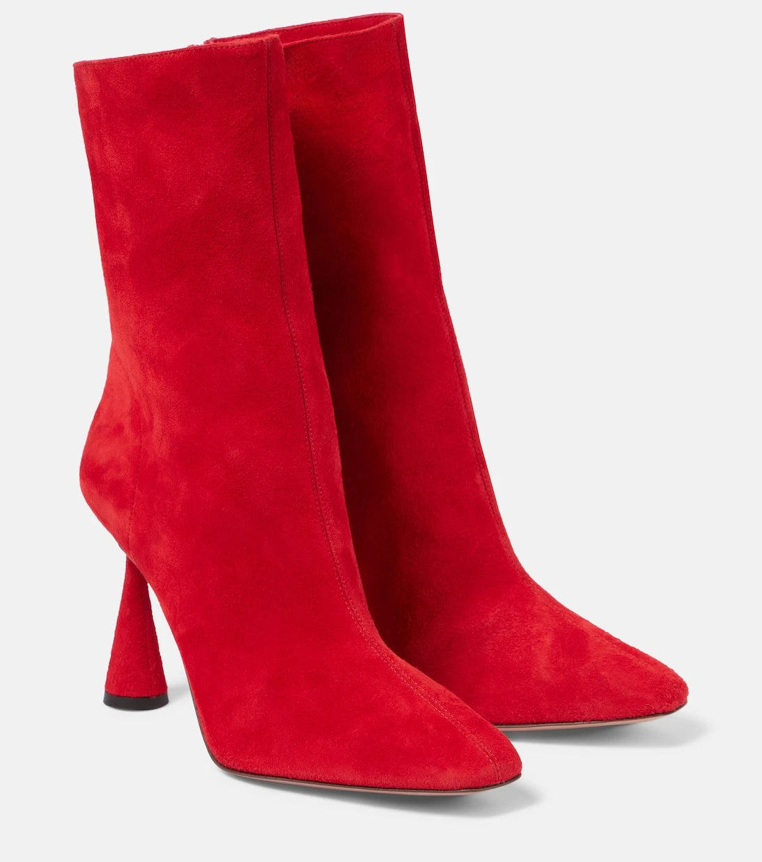 Aquazzura - Amore 95 suede ankle boots