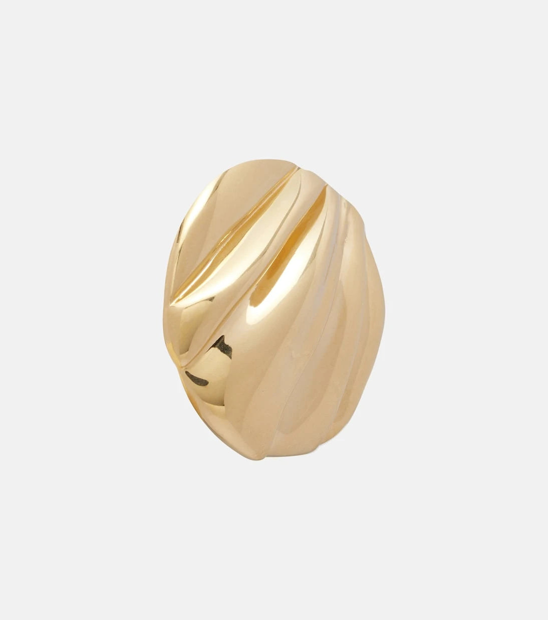 Chloé - Chloé Pleats clip-on earrings