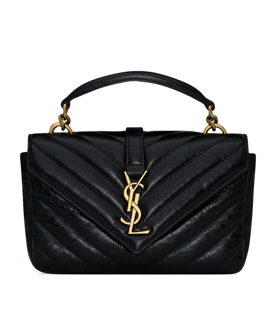 Saint Laurent Black Mini College Shoulder Bag