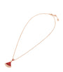 Rose Gold, Carnelian and Diamond Divas' Dream Necklace