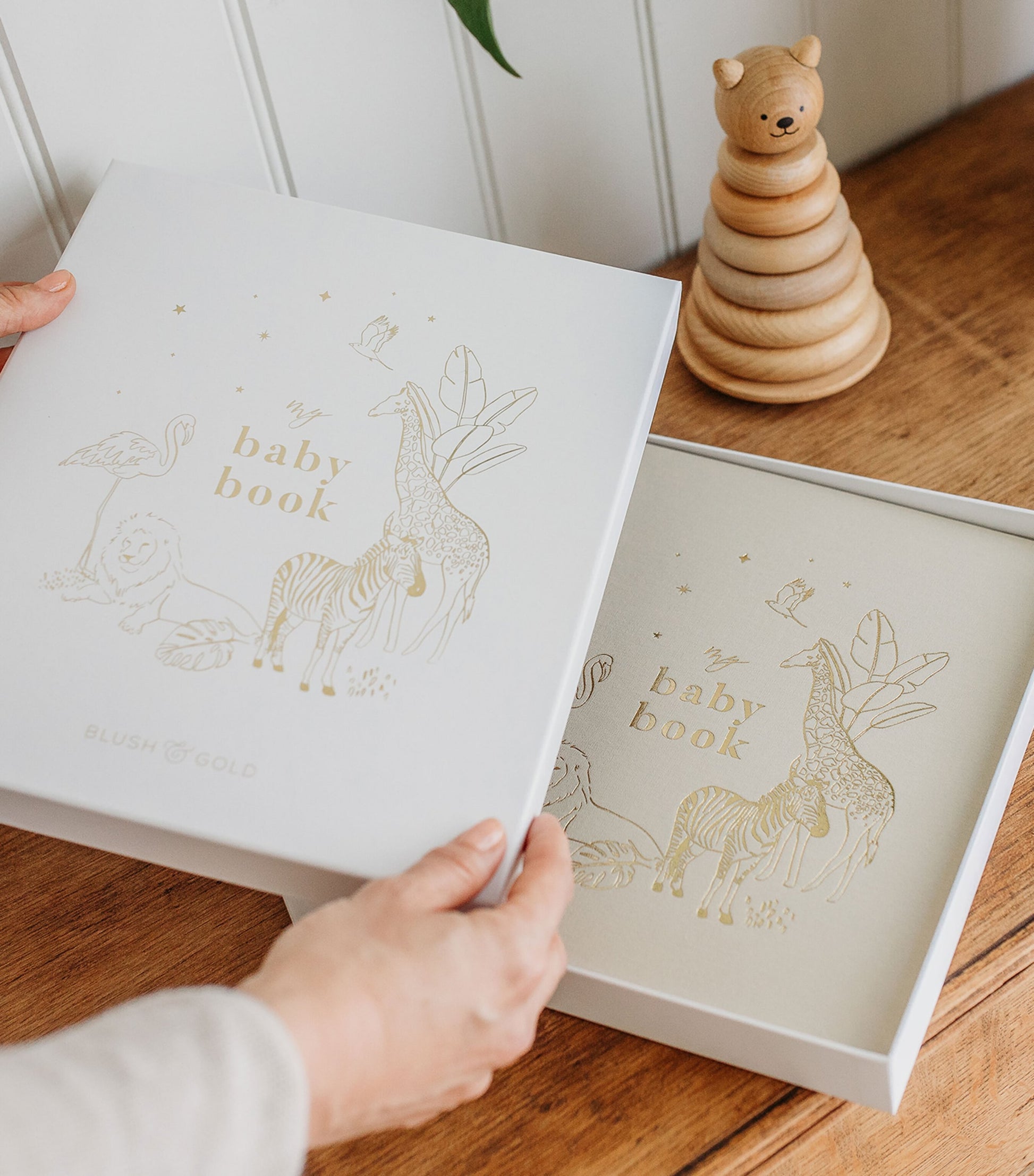 Safari Baby Memory Book