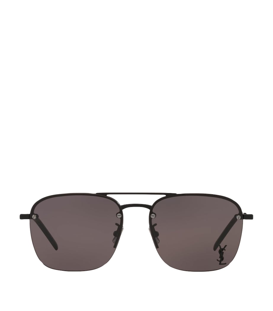 Saint Laurent Black Metal 0YS000490 Sunglasses