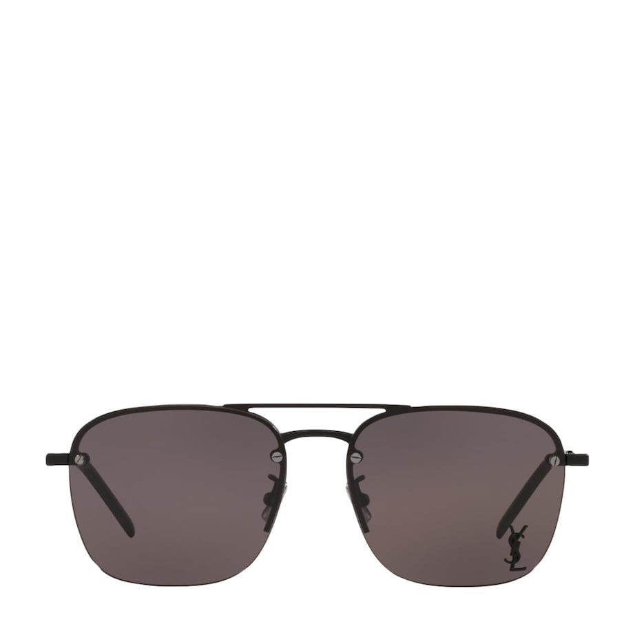 Saint Laurent Black Metal 0YS000490 Sunglasses