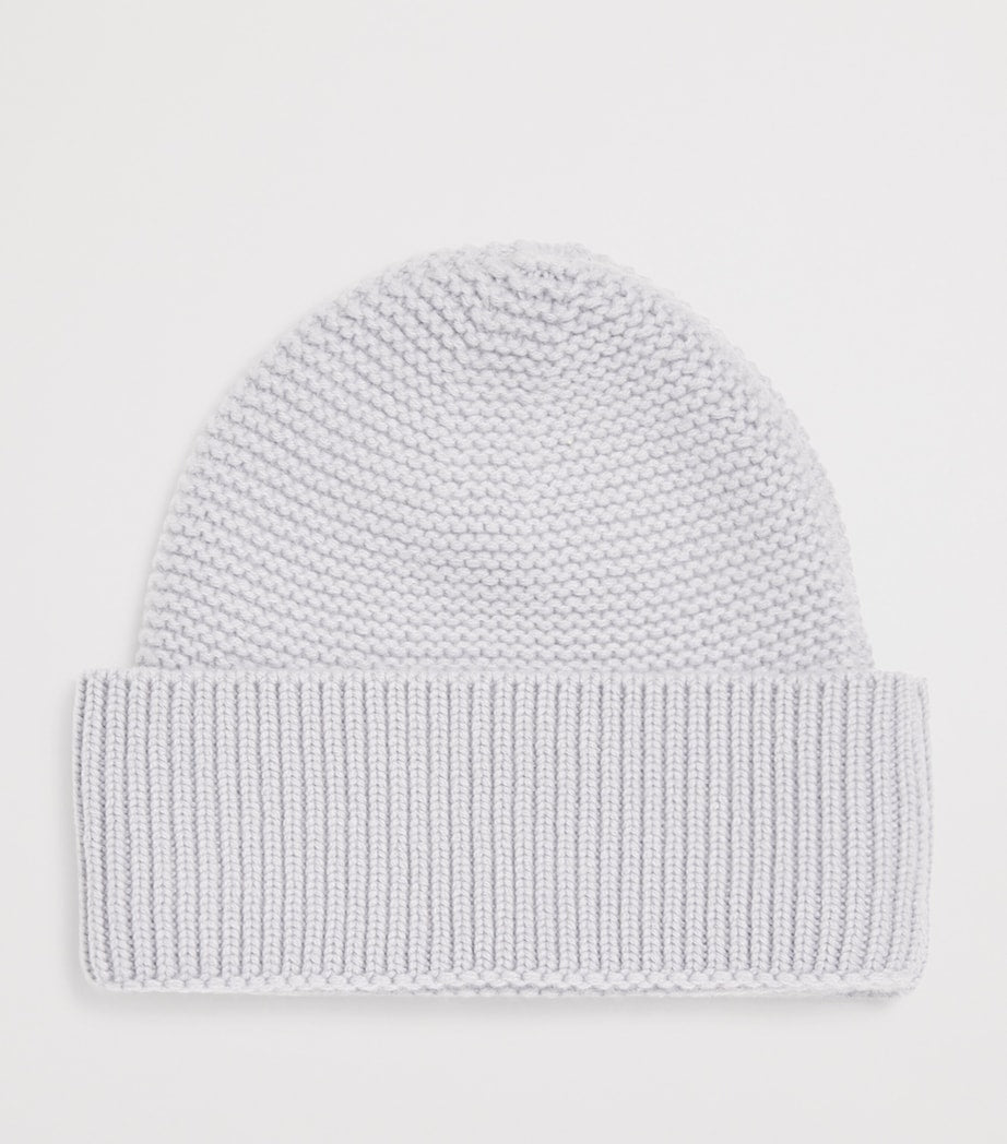 Blue Kid Cashmere Beanie