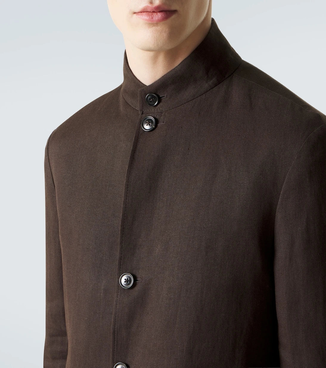 Zegna - جاكيت الكتان "إيل كونتي"