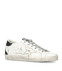 Golden Goose White Leather Super-Star Sneakers