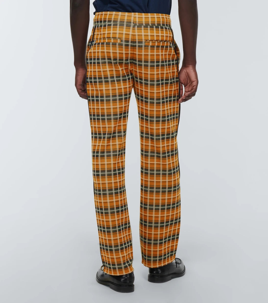 Wales Bonner - Samuel checked track pants
