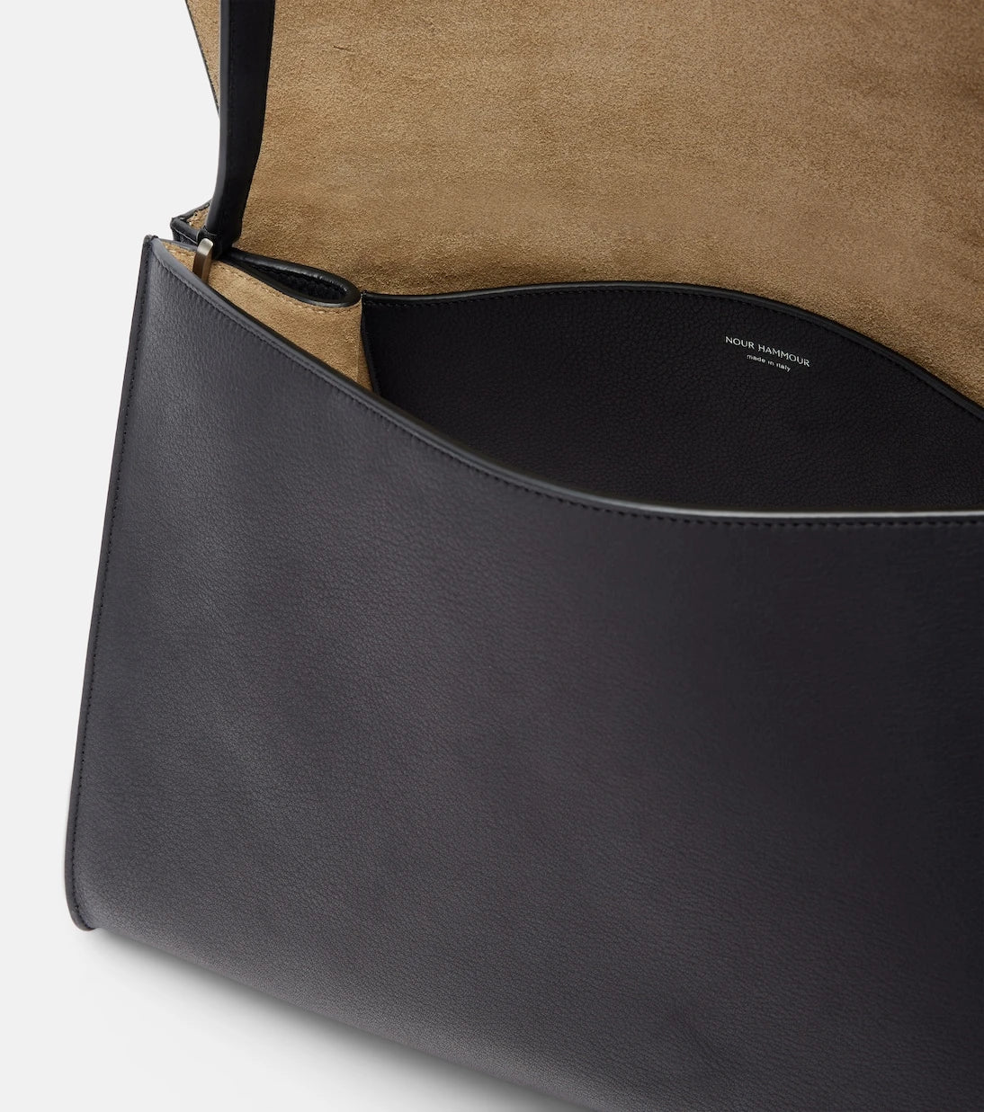 Nour Hammour - Amal leather shoulder bag