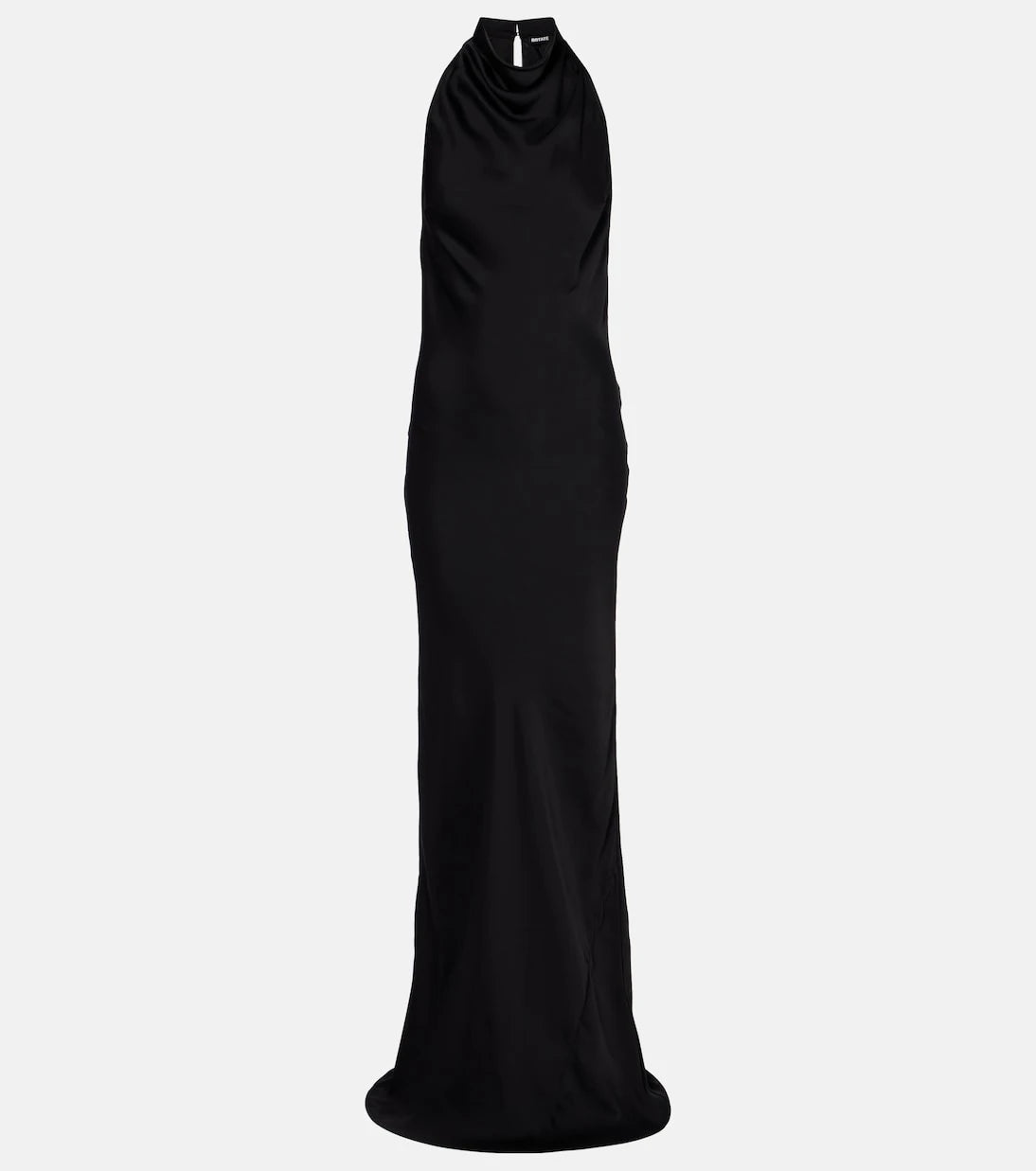 Rotate - Halterneck satin maxi dress
