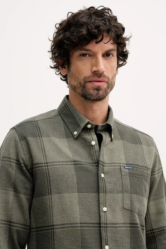 Памучна риза Barbour Heaney