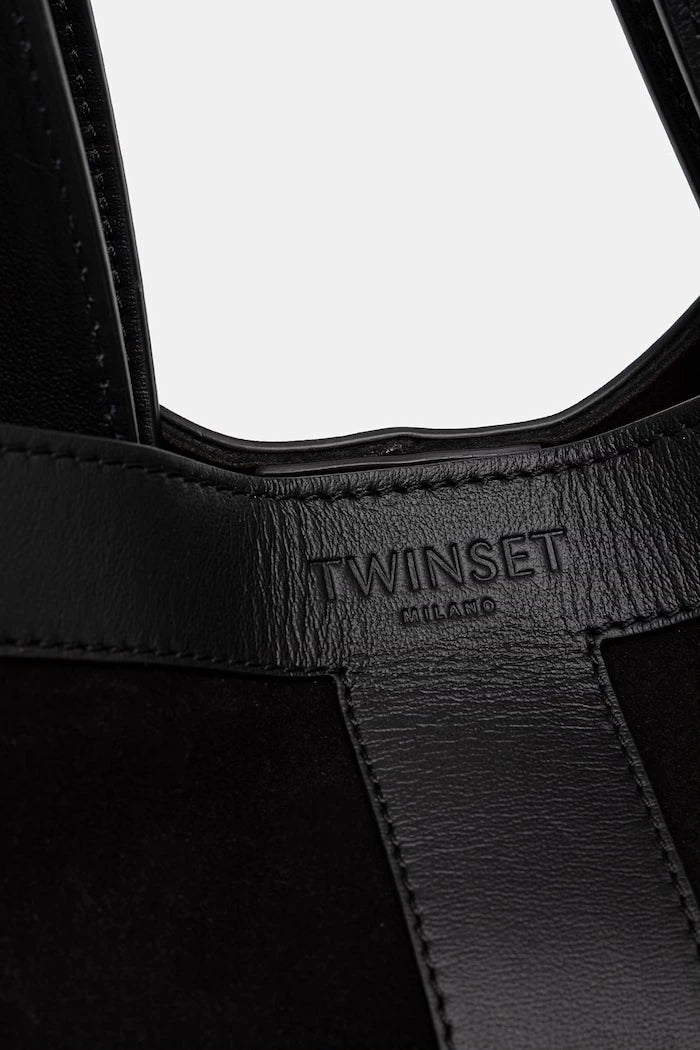 Twinset чанта дамска от кожа