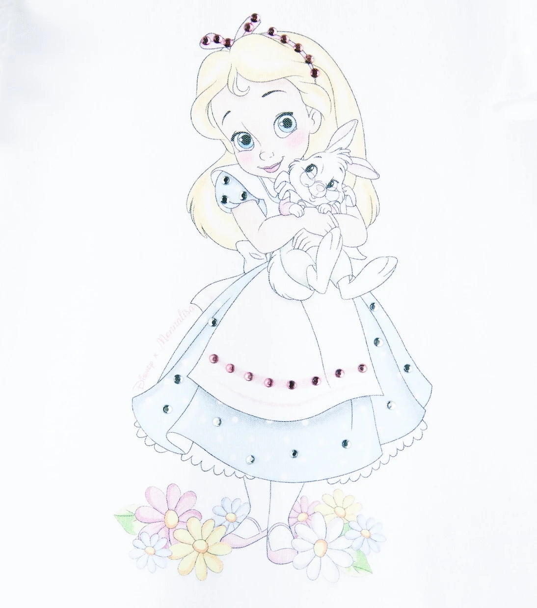 Monnalisa - Baby printed cotton dress