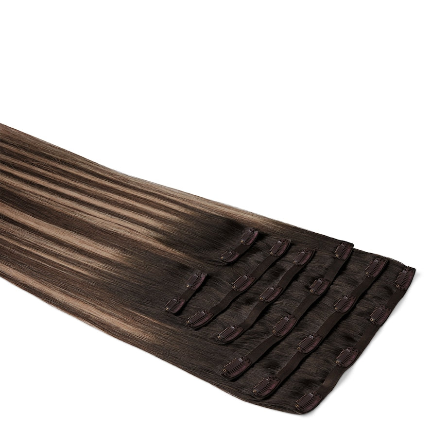 Beauty Works x Huda BARELY THERE Clip-In Hair Extensions Set (18")